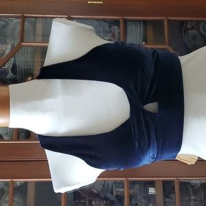 FABLETICS OASIS TWIST VELOUR SPORTS BRA szM